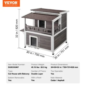 Cat House Balcony